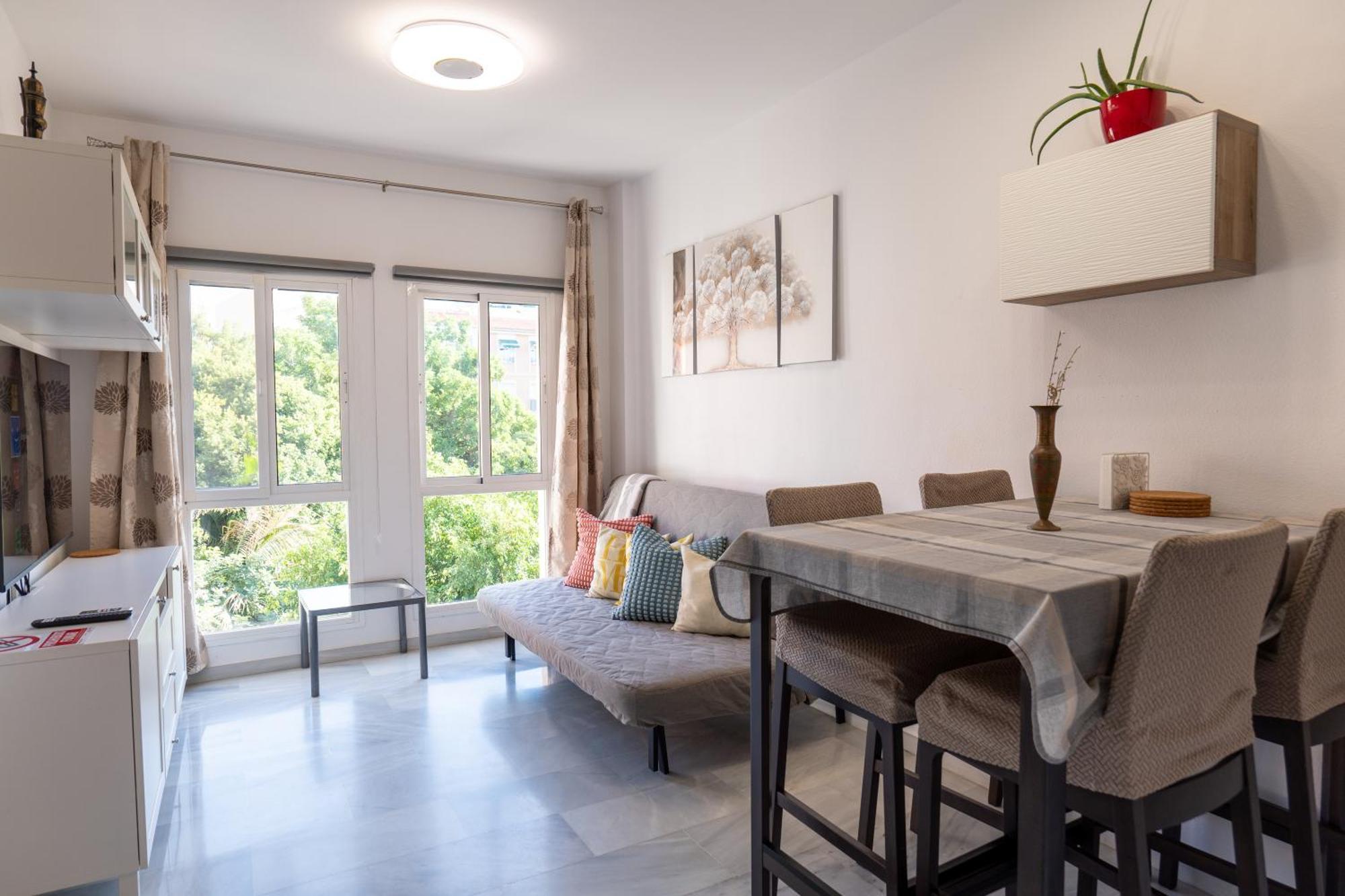Apartamento Los Cristos Con Vistas Al Parque Malaga Exterior photo